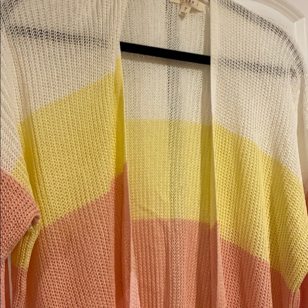 Color block cardigan - Picture 3 of 5